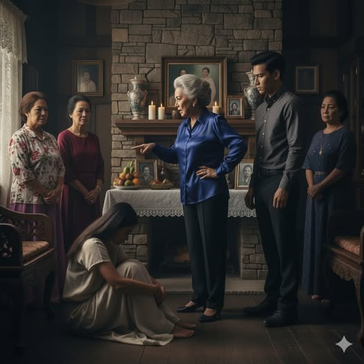 Al ver a su madre abofetear a su esposo hasta que le sangró la boca, el esposo dejó a su esposa acostada boca arriba y sacó esta cosa que sorprendió a toda la familia.