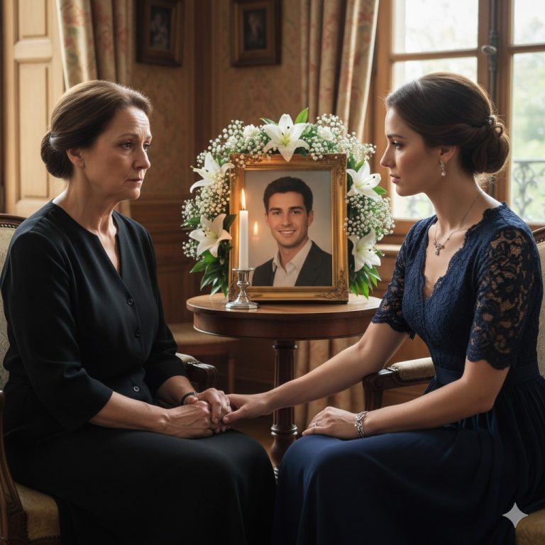 Alrededor de las 6 p.m., cuando me levanté para ir al baño y pasé por la habitación de mi nuera, escuché la voz de un hombre que venía de la habitación. La voz no era clara, solo una voz ocasional, acompañada por los susurros de la niña.