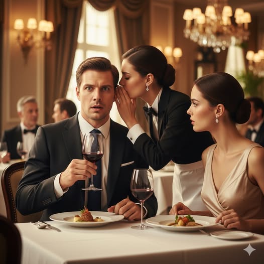 “HAY UNA DROGA EN TU BEBIDA”, SUSURRÓ LA CAMARERA…A Y EL MULTIMILLONARIO EXPUSO A SU PROMETIDA