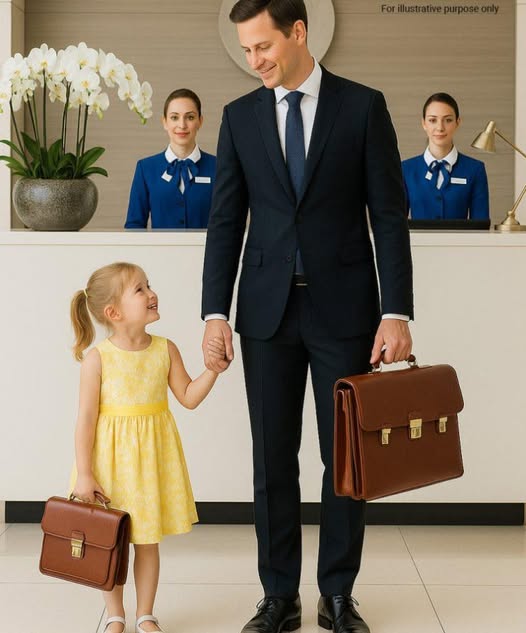 Cuando una niña pequeña con un vestido amarillo entra sola en una corporación multinacional y afirma: «Estoy aquí para la entrevista en nombre de mi mamá», nadie puede imaginar lo que sucederá después.