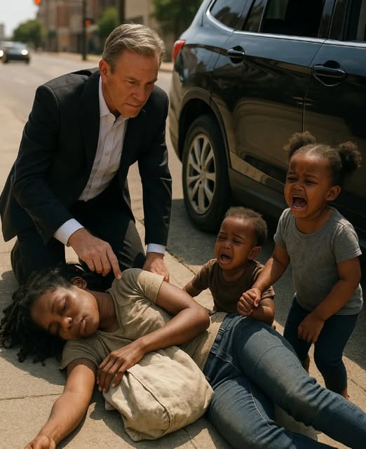 Una madre sin hogar se desplomó al borde de la carretera con sus gemelos—entonces un multimillonario se detuvo, y el final dejó a todos boquiabiertos.