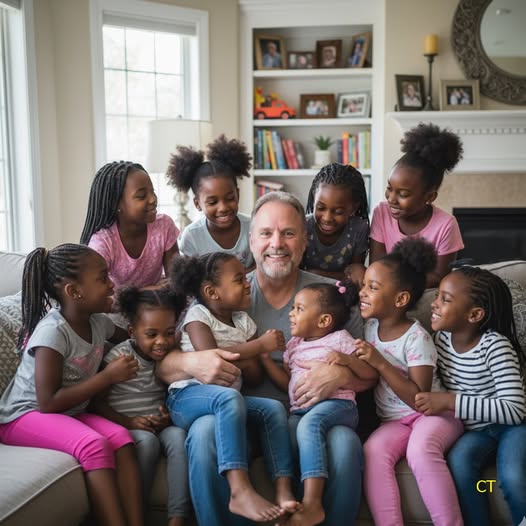 En 1979, adoptó a nueve niñas negras que nadie quería — hoy, décadas después, el mundo no puede creer en lo que se convirtieron