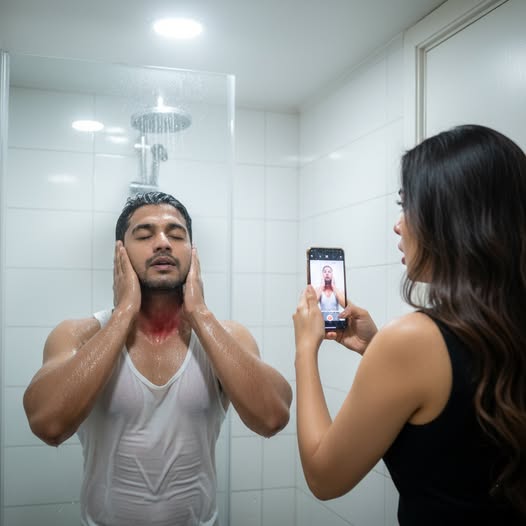 Sospechando que su esposo tenía una relación con otra mujer, la esposa le tomó en secreto una foto mientras se bañaba y se la envió al médico. Al verla, él se sorprendió: “Por favor, llama a la policía de inmediato…”