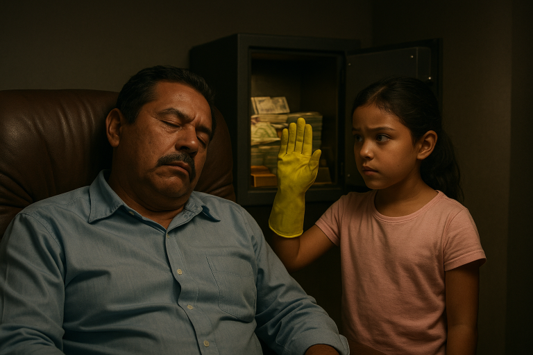 “¡El multimillonario finge estar dormido para poner a prueba a la hija de su humilde empleada doméstica – pero lo que hace la joven lo deja paralizado!”