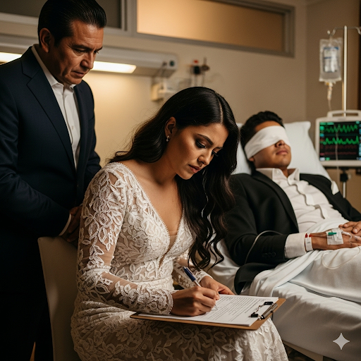 La obligaron a casarse con el prometido millonario y ciego de su hermana, hasta que él vio su rostro…