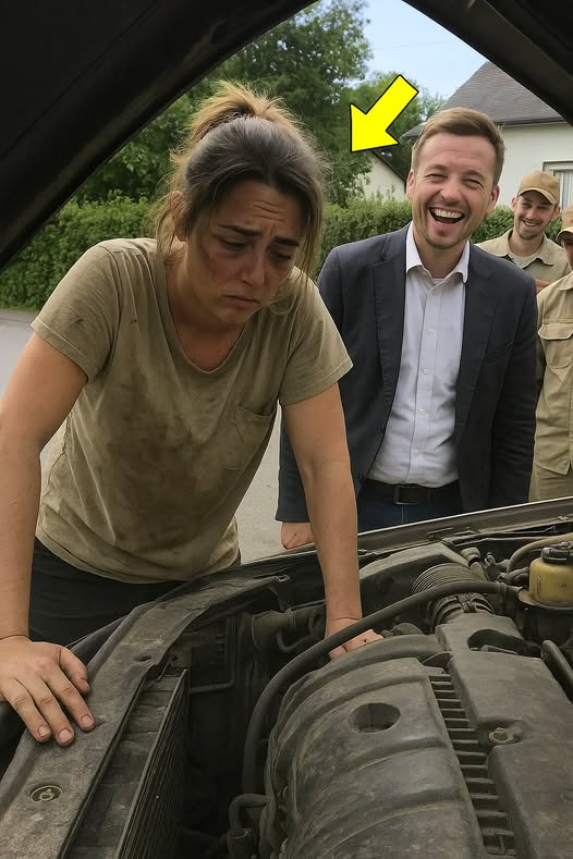 “TE DOY 100.000 SI ARREGLAS ESTO” – SE RIERON DE ELLA POR SER MUJER Y MECÁNICA… HASTA QUE EL MOTOR RUGIÓ…