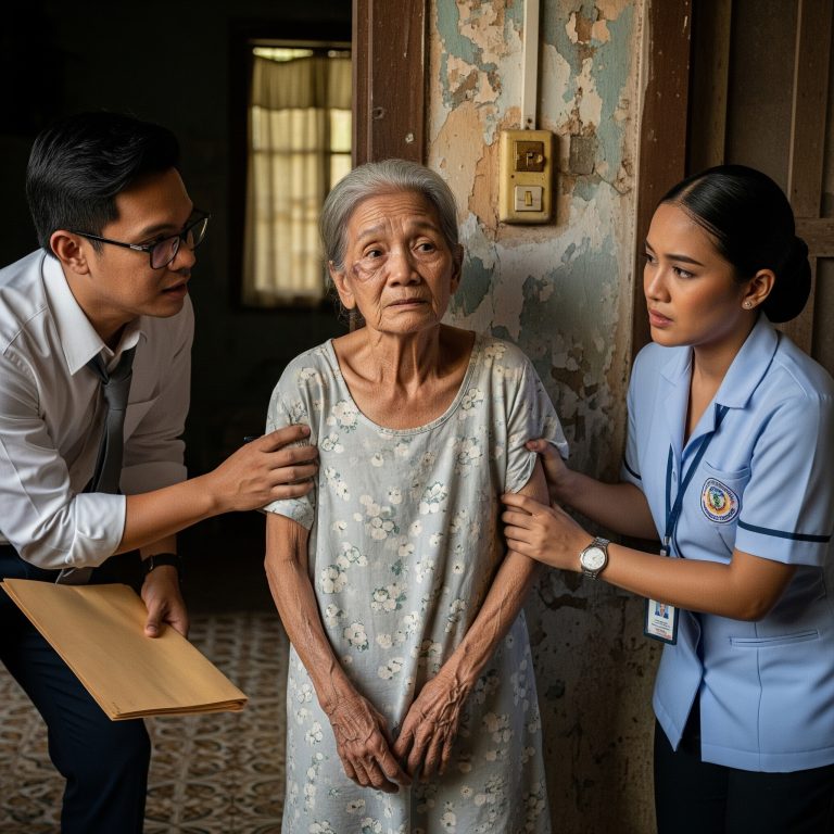 Una mujer de 82 años depositó dinero 14 veces en una semana. El personal del banco sospechó y llamó a la policía. Cuando se abrió la puerta, todos se sorprendieron y comenzaron a llorar amargamente.