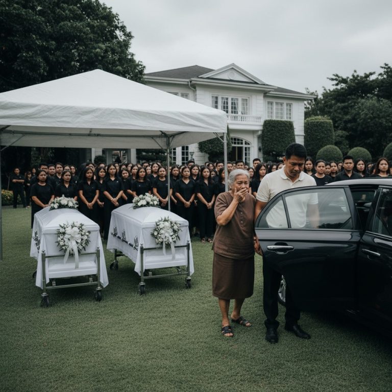 Cada noche, mi hija me llama desde allá, llorando y rogándome que la recoja. Por la mañana, mi esposo y yo vamos a buscarla para que se quede allí en cuarentena. Pero al llegar a la puerta de entrada, perdí el conocimiento al ver dos ataúdes en el patio, y me dolió la verdad.