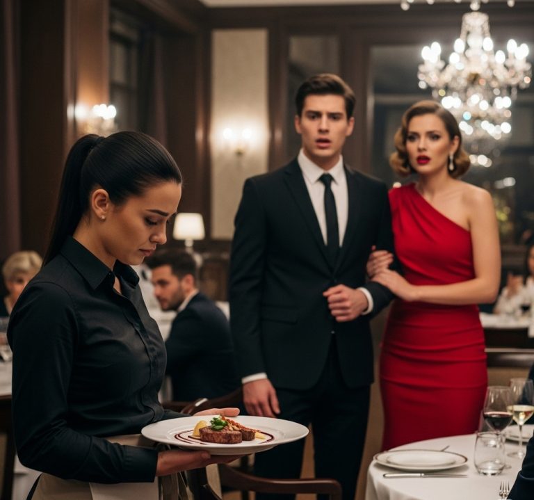 Millonario encuentra a su exesposa embarazada sirviendo mesas een un restaurante — y se queda helado…