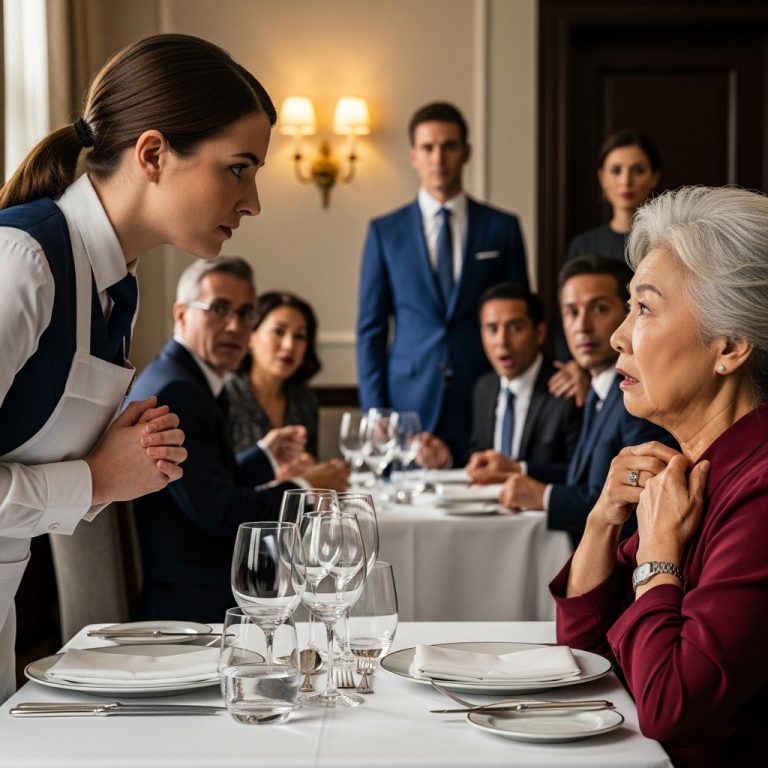 NADIE ENTENDIÓ A LA MILLONARIA JAPONESA — HASTA QUE LA MESERA RESPONDIÓ EN JAPONÉS Y DEJÓ A TODOS….