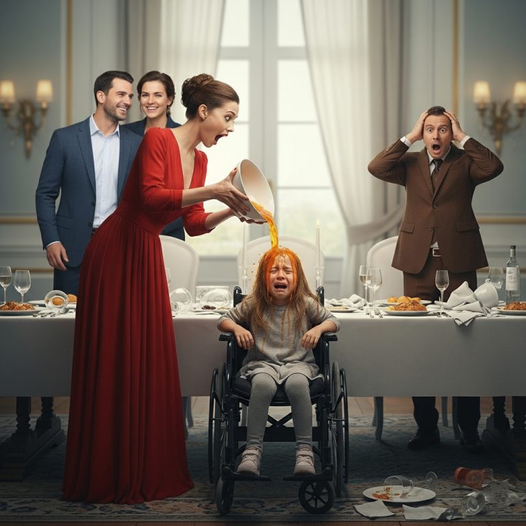 Niña Lloró y Suplicó: “Mamá, ¡Está Demasiado Caliente!” De Pronto, un Millonario Entró y Dijo…