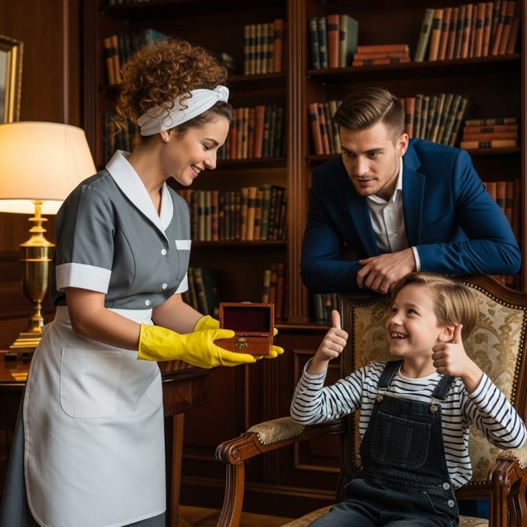 El Silencio que Cambió una Casa: La Criada que Tocó el Corazón de un Magnate