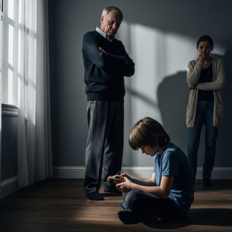 Mientras trabajaba, mis padres trasladaron las cosas de mis hijos al sótano, diciéndome: «nuestro otro nieto debería tener mejores habitaciones».