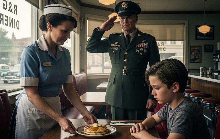 Ella le dio panqueques todas las mañanas sin hacer preguntas, luego un día, SUV militares rodearon el restaurante