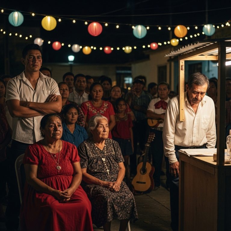 MI ESPOSO GOLPEÓ A MI MAMÁ QUE ESTABA DE VISITA… PERO JAMÁS IMAGINÓ QUE MI HERMANO LO HARÍA CONFESAR FRENTE A TODO EL BARRIO