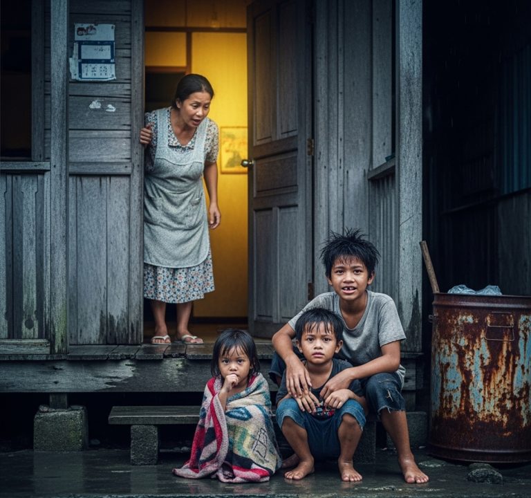 La Mujer que Adoptó a Tres Niños Abandonados — 25 Años Después, Uno Regresó con una Revelación Inesperada…