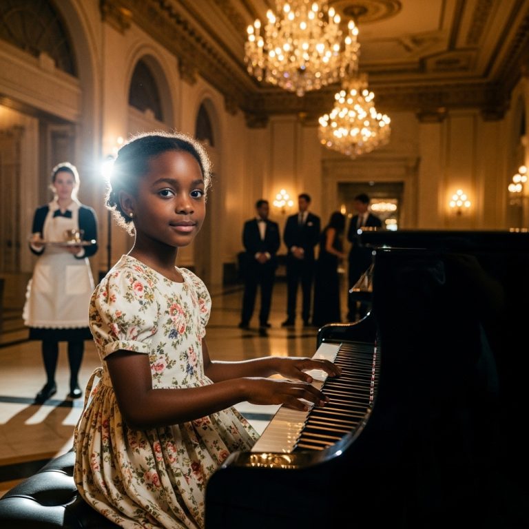 «¿Puedo tocar a cambio de comida?» — Se rieron, sin saber que era hija de un pianista legendario.