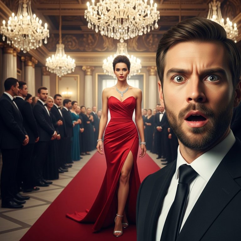 ¡MILLONARIO INVITÓ A LA LIMPIADORA PARA HUMILLARLA… PERO CUANDO ELLA LLEGÓ COMO UNA DIVA!….