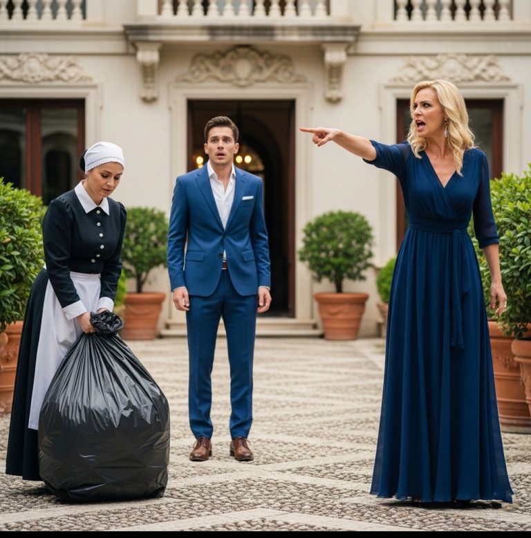 Millonario descubre a su novia humillando a la sirvienta… ¡lo que hizo dejó a todos helados!