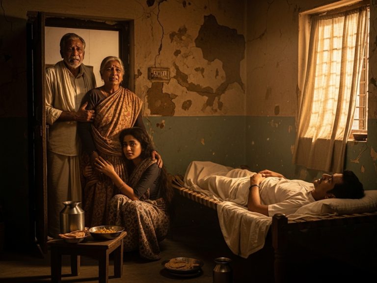 La boda de mi hija ocurrió y durante 19 años no volvió; los padres fueron en silencio a visitarla, pero al abrir la puerta, rompieron a llorar de miedo…