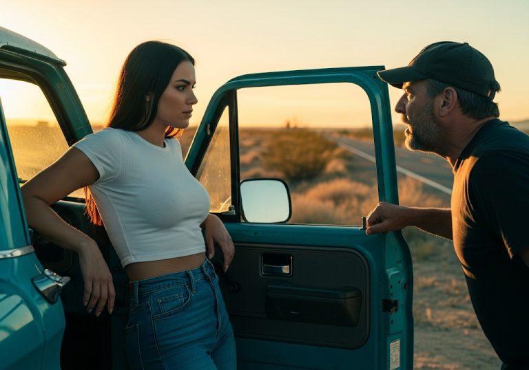 Mecánico ayuda a camionera sin dinero — Pero ella pagó de una forma que él nunca imaginó…