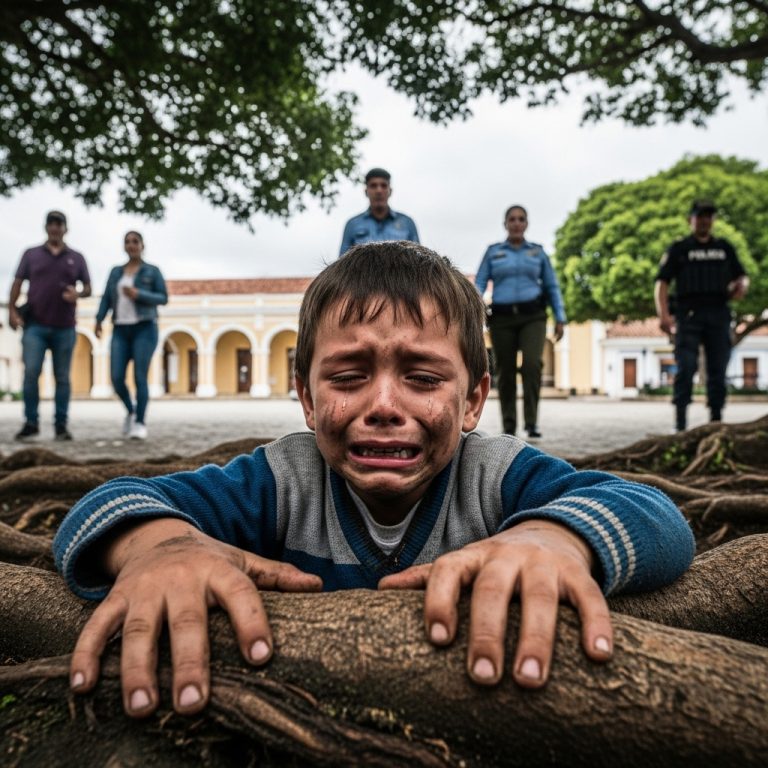 El Niño Señaló el Paatio de la Escuela y Gritó “¡Devuélvanme a mi hermanita!”, y cuando cavaron todos quedaron paralizados…