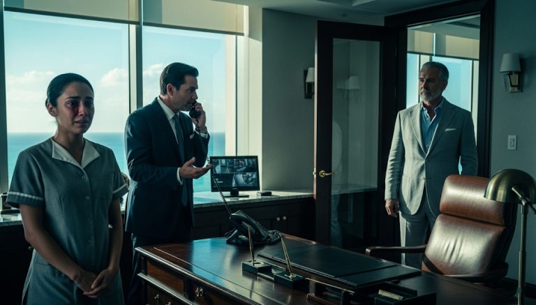 ELLA FUE ACUSADA DE ROBO… PERO LO QUE MOSTRARON LAS CÁMARAS DEJÓ AL MILLONARIO EN SHOCK…