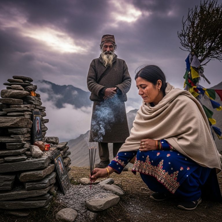 Una mujer soltera de 35 años dejó entrar a un viejo mendigo a su choza para refugiarse de la lluvia, cuando de repente recibió una noticia impactante.