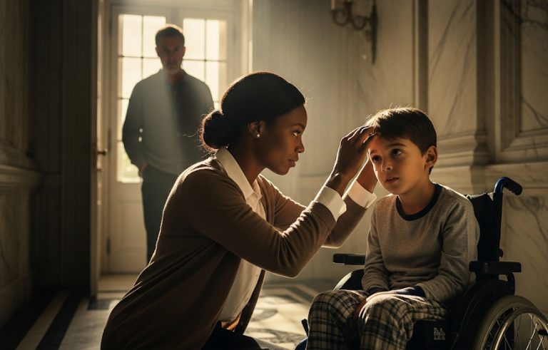 El Hijo del Multimillonario Nunca Pudo Caminarr – Lo Que Hizo la Empleada Negra Sorprendió a Todos…