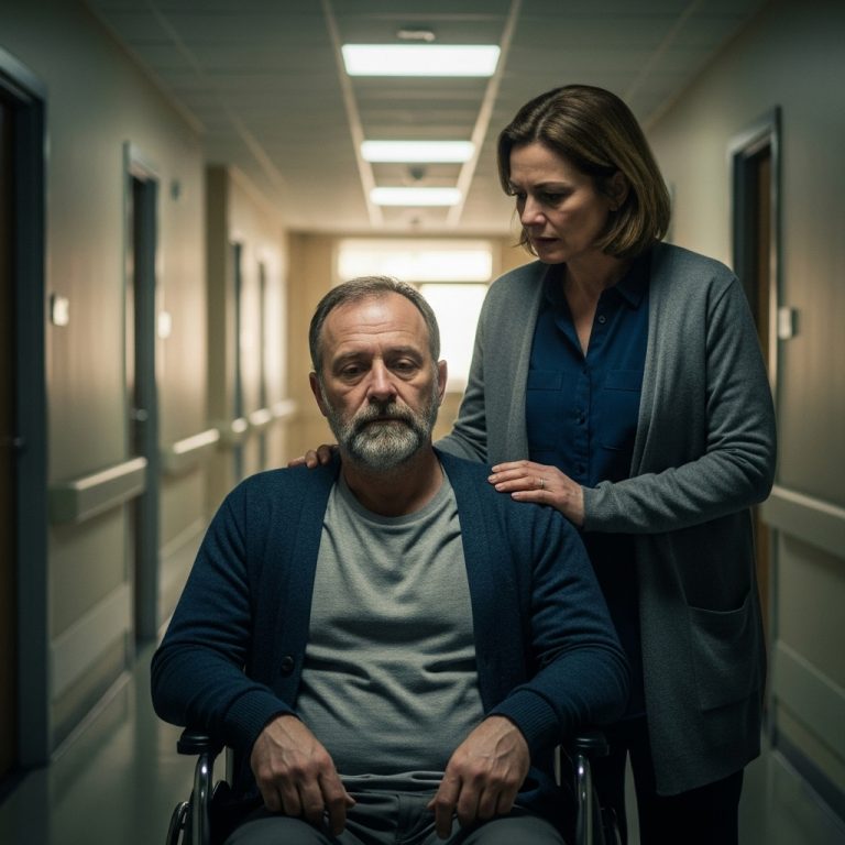 DURANTE 7 AÑOS CUIDÉ DE MI ESPOSO PARALÍTICO Y EN LA ÚLTIMA REVISIÓN EL MÉDICO EN SHOCK ME SUSURRÓ..