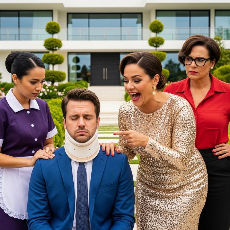 BILLONARIO FINGE ESTAR PARALIZADO PARA PROBAR A SU NOVIA… PERO ES LA EMPLEADA QUIEN LO AMA DE VERDAD…