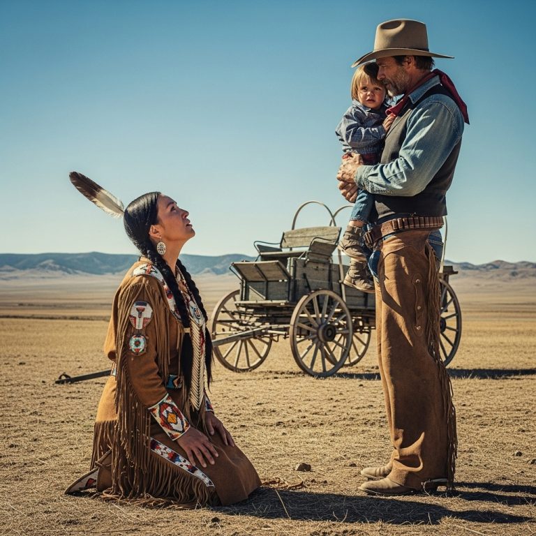 ¡Alimentaste a mi hija—ahora te pertenezco por tradición ancestral!” dijo la madre apache al vaquero…