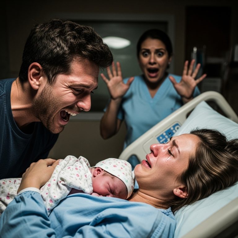 MI MARIDO ME GOLPEÓ EN EL HOSPITAL JUSTO DESPUÉS DE DAR A LUZ… PERO NO ESPERABA LA VENGANZA QUE…