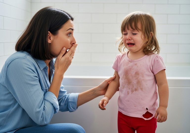 Mujer Pobre Adopta A Niña Huérfana, Pero Al Bañarla Descubre Una Verdad Horrible…