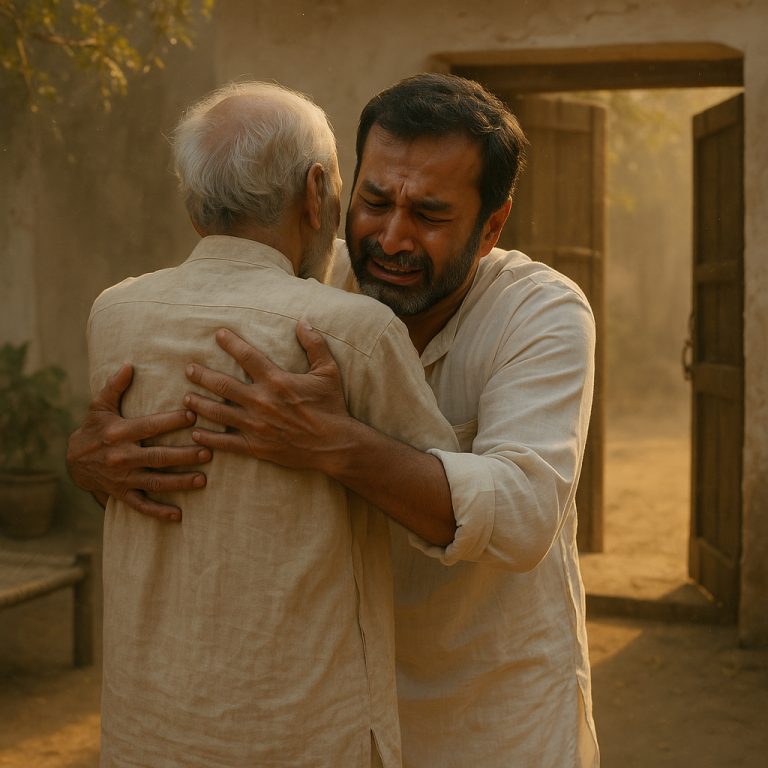 Mi tío mayor regresó a casa después dee 20 años en prisión: el menor cerró la puerta, el hermano de en medio fingió estar enfermo, solo mi padre abrió la puerta… y cuando conocí la verdad, me quedé en silencio.