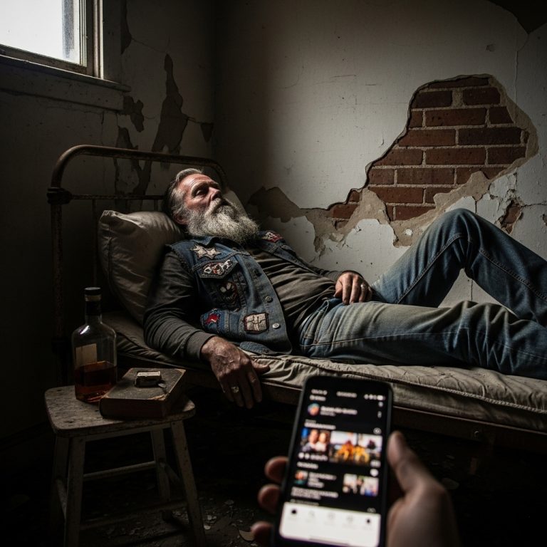 Hijo llamó a su padre biker muerto una vergüenza… hhasta que una bodega reveló su vida secreta