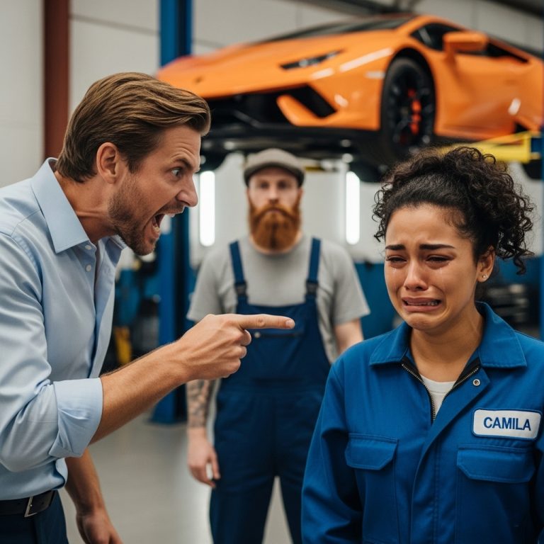 JEFE DISFRAZADO VA A SU TALLER Y VE AL GERENTE HUMILLANDO A LA MECÁNICA, PERO ÉL…