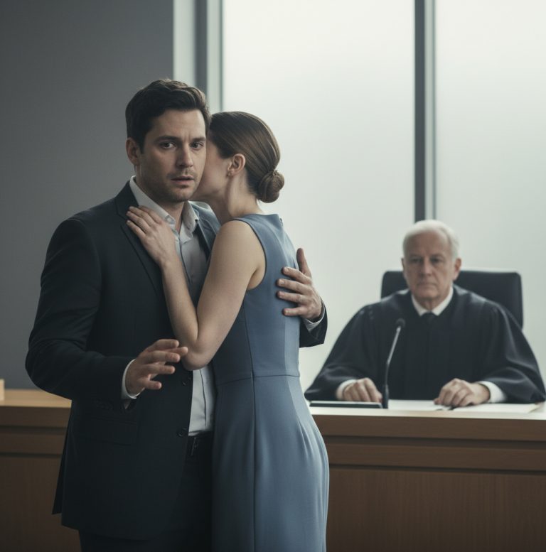 Decidimos divorciarnos después de 10 años de matrimonio sin poder tener hijos; el día de la audiencia, mi esposa no lloró, no discutió, solo dijo exactamente 5 palabras que me pusieron la piel de gallina.