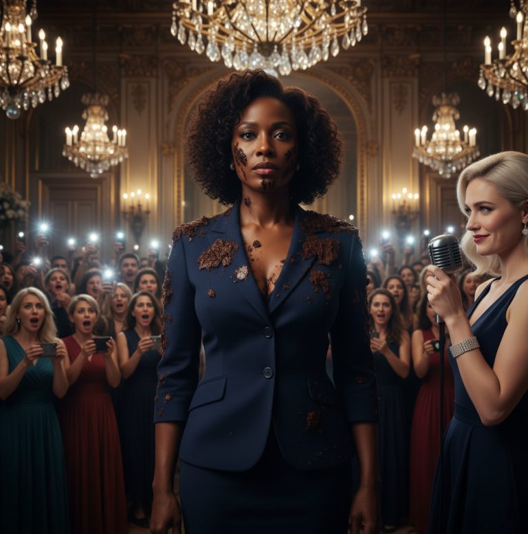 CEO negra humillada por una heredera blanca con pastel—minutos después canceló un trato de $4B…