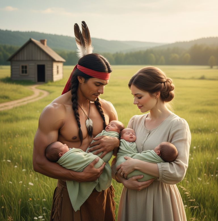 La llamaron estéril, la humillaron en público y la rechazó hasta su propia familia. Pero cuando un guerrero apache llegó herido a su pueblo, nadie imaginó que él despertaría la vida que todos creían muerta en su vientre….