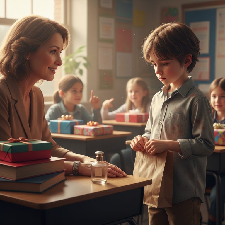 “Hoy hueles como mi mamá”