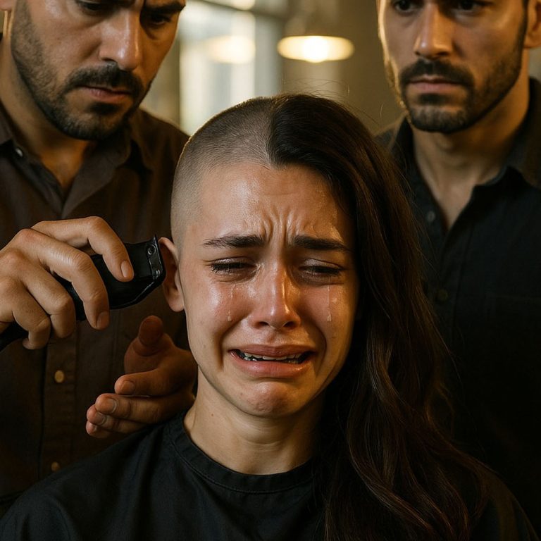 Una joven entró en una barbería para raparse el cabello, que se caía tras la quimioterapia, pero allí ocurrió algo inesperado