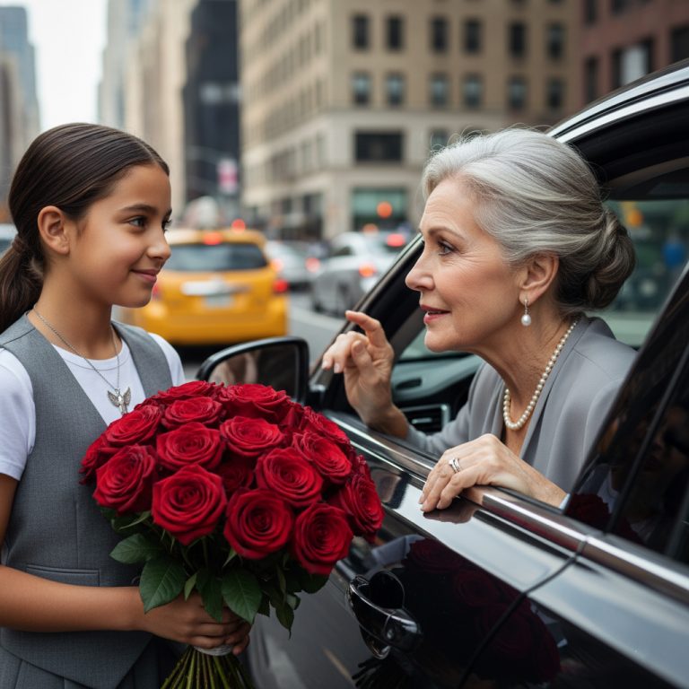 ANCIANA RICA ENCONTRÓ NIÑA POBRE EN LA CALLE — CUANDO VIO SU COLLAR, SE DESPLOMÓ