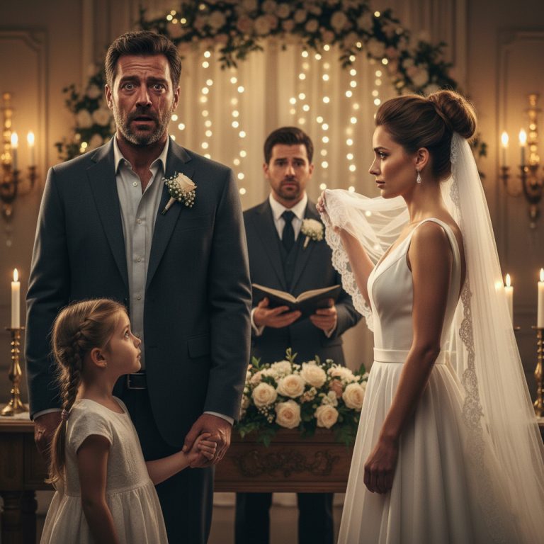 Cinco años después de la muerte de mi esposo, llevé a mi hija a una boda — pero cuando mi amigo levantó el velo de la novia, mi mundo se detuvo