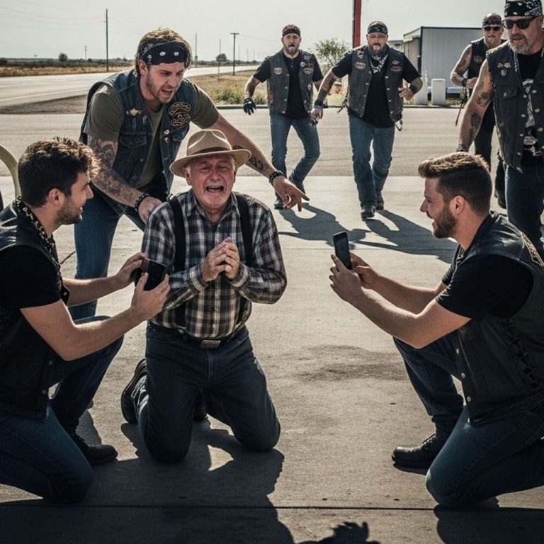 Matón abofetea a un veterano de 81 años frente a 47 motociclistas
