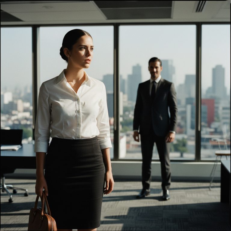 El primer día en el trabajo, el director general me citó inesperadamente en su despacho y me preguntó: “¿Tienes novio?”. Yo, con total sinceridad, respondí la verdad… y una semana después ocurrió lo más asqueroso que me podría haber imaginado.