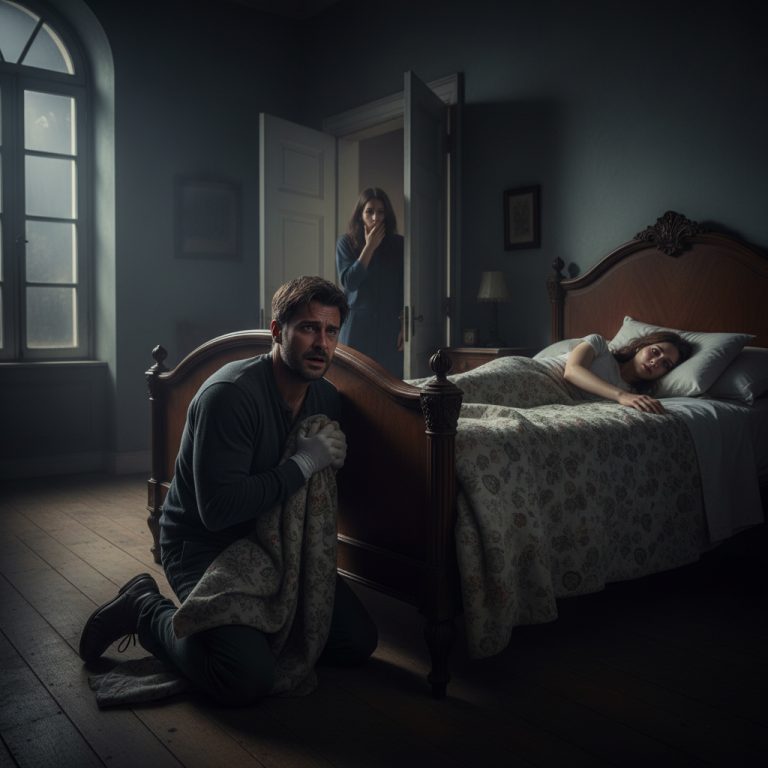 El esposo cuidó de su esposa postrada en cama durante 3 largos años. Una noche, después de beber, por accidente tocó una parte “crítica” y, al voltear a mirarla, quedó atónito…