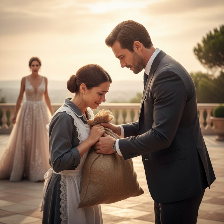 Millonario descubre a su novia humillando a la sirvienta… ¡lo que hizo dejó a todos helados!