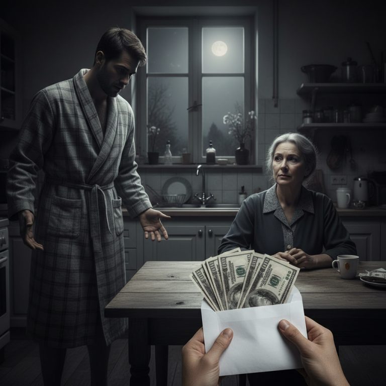 Al volver del trabajo sin avisar, me quedé helado al ver a mi esposa arrodillada frente a la empleada doméstica, rogándole que guardara un secreto… el precio fue de 30 mil pesos.