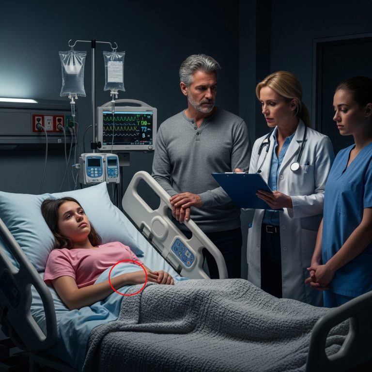 Un padrastro llevó a su hijastra de 10 años a la clínica; lo que encontraron los médicos los dejó atónitos.